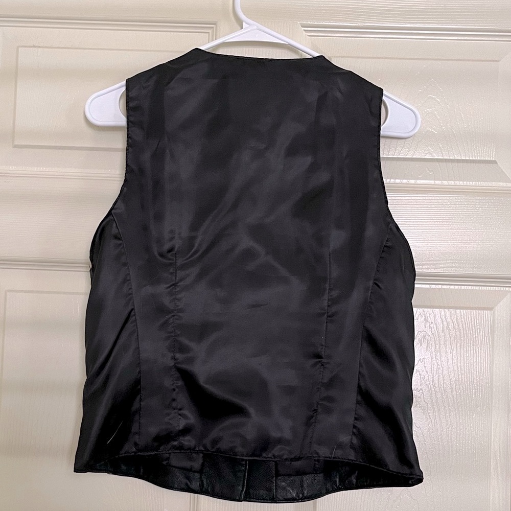 JACQUELINE FERRAR leather vest - Picture 3 of 5